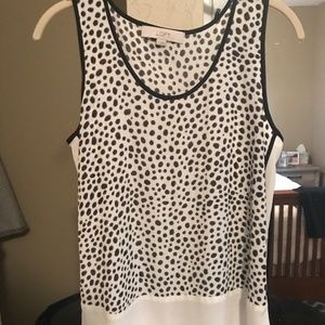 Loft Blurred Animal Spot Printblocked Shell Size S